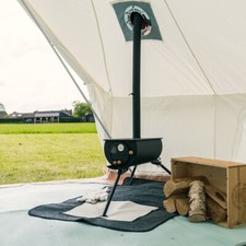 Bell Tent Wood Burning