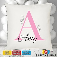 Personalised Monogram Cushion