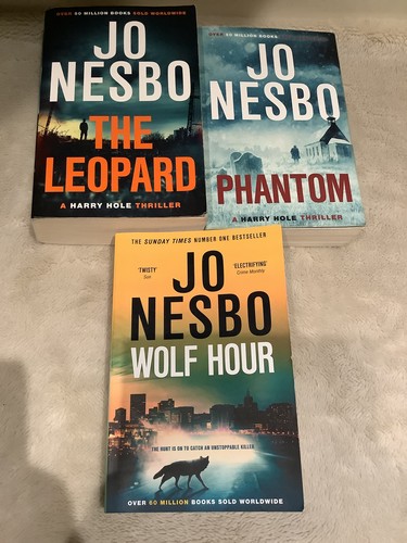 Nesbo paperback books - 3,