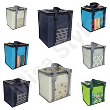 LARGE COOL BAG THERMAL INSULATED COOLER LUNCH BAG BOX PICNIC CAMPING KIDS ADULT