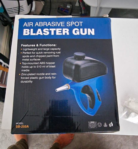 Sandblasting gun 255a 510ml - sandblasting, sb-255a