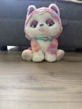 Vtech Hope The Rainbow Husky Soft Plush Toy Talking Dog Vet 30cm Tall