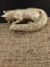 Small Vintage Fox  Silver