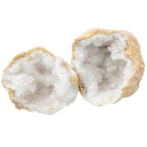Natural clear quartz - quartz, geode