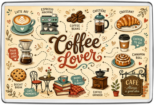 Coffee lover cafe latte - lover, art