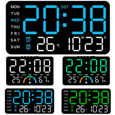 LED Wall Mounted Clock Large