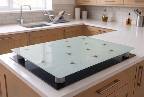 Rectangular white honeycomb - rectangular,