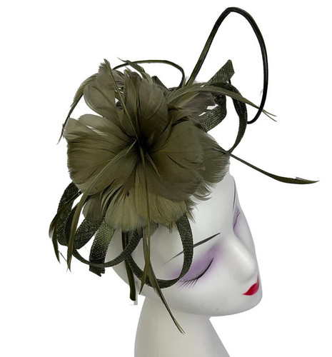 Women loops flower feather - loops,