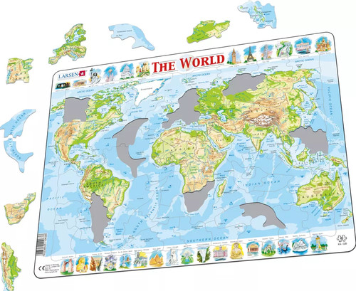 Physical map the - physical, of