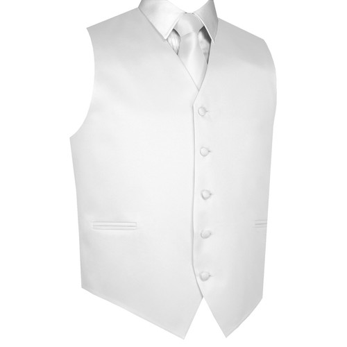 Men white satin - white,