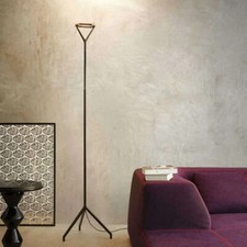 Luceplan Lola Floor Lamp - Aluminium - By Alberto Meda - Immaculate Condition
