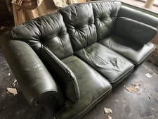 Large Green Leather