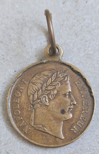 Original Napoleon Bonaparte Emperor Tomb 1853 Medal France death funeral pendant