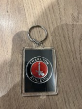 Vintage 1970’s Esso Foil team badge keyring handmade  Charlton Athletic