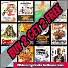 Carry On Movie Posters Prints