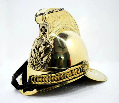 Victorian brass axe fireman - axe,