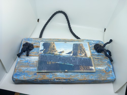 Rustic driftwood picture - rustic,