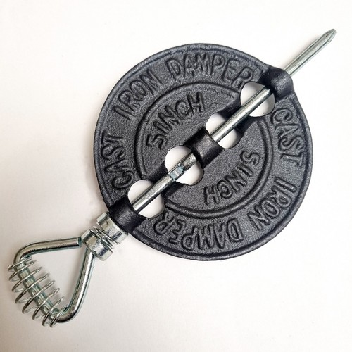 Cast iron damper - damper, 5"