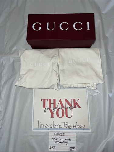 Authentic gucci shoe box - authentic,