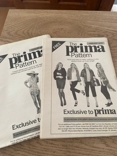 Prima sewing pattern bundle - prima,