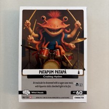 Italian Brainrot Panini Card 98/150 Patapum Patapa