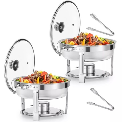 2pack 6qt chafing dish buffet - chafing,