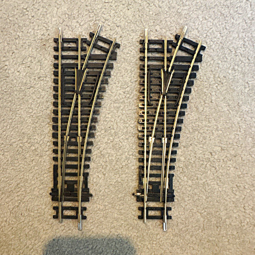 Gauge right turnout - gauge, 2x