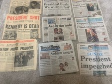 Lot Of Vintage Newspapers