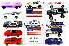 USA FORD MUSTANG CHEVY CORVETTE DODGE HUMMER PONTIAC POLICE Matchbox Size Cars