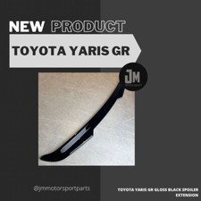 Toyota GR Yaris gloss black spoiler extension 2020+
