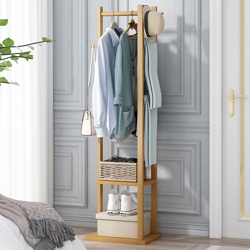 Versatile bamboo coat stand - bamboo,