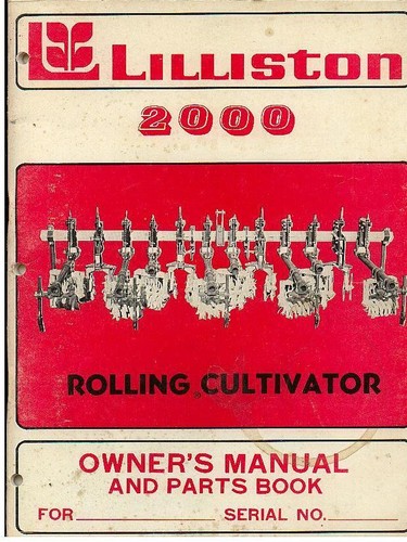 Lilliston rolling cultivator - rolling,