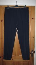 STEEL & JELLY NAVY Suit Trousers,Size 38"