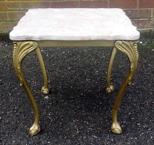 Vintage marble coffee table