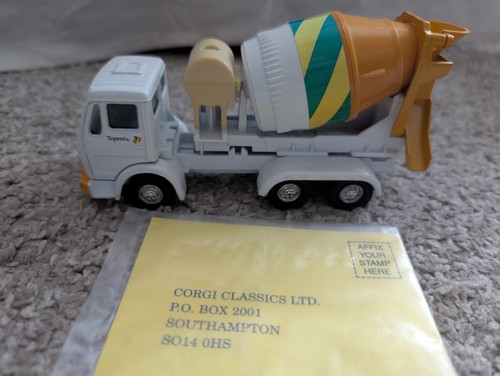 Corgi 58502 mercedes cement - mercedes,