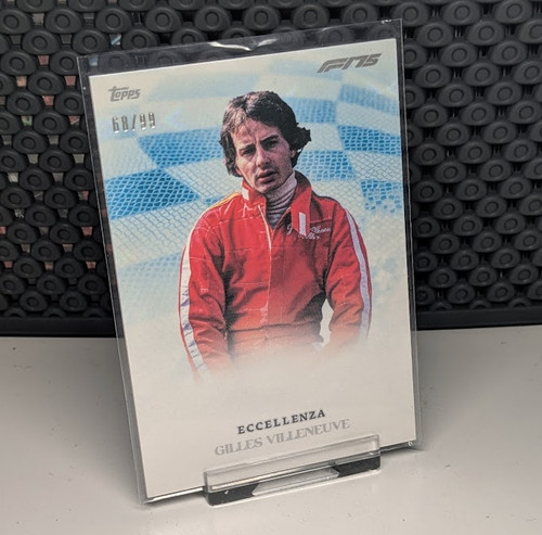 Gilles villeneuve blue 99 - gilles, /99