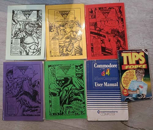 Commodore zone rare magazines - commodore,
