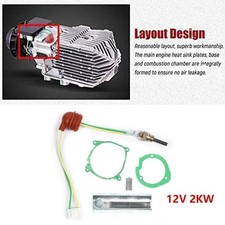 2KW Car Air Diesel Gasket +12V Ceramic Plug For Chinese Air Diesel Heater Glow