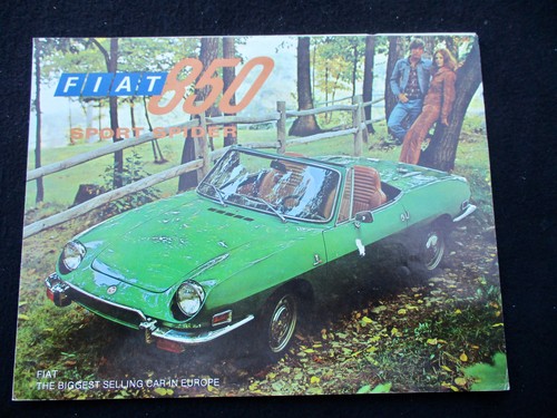 Fiat 850 sport spider circa - sport,