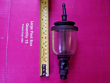 Vintage Brass Wine Glass Oiler . Stationary Engine Steam