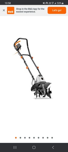 Vonhaus electric tiller 1050w - vonhaus,