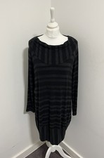 Sahara Top Womens Size L Black