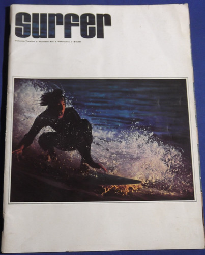 Surfer magazine feb 1972 - surfer,