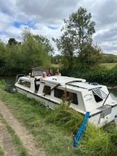 Canal boat cruiser centre cockpit narrow boat  barge swap
