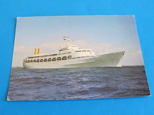 Canberra ship postcard - &, o
