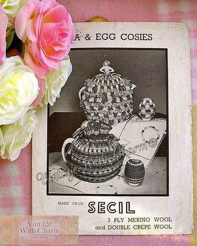 Vintage 1920s knitting pattern - vintage,