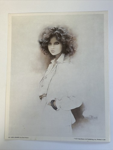 Sara moon art - print, x