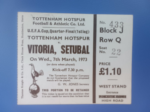 Match ticket tottenham hotspur - ticket,