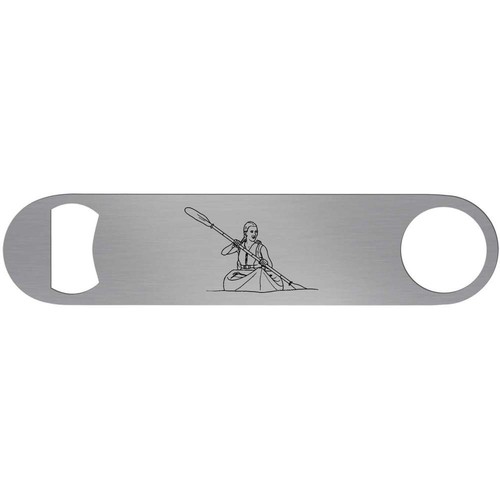 Paddling canoe bar - 'paddling, blade