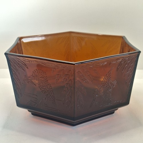 Sherdley art deco amber - sherdley, glass